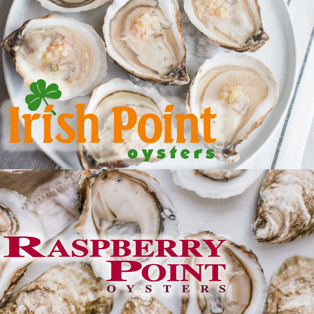 Split Box - Raspberry Point & Irish Point Oysters